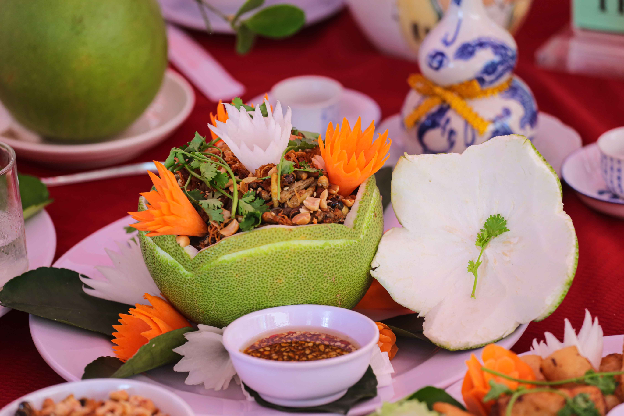 Món gỏi thanh trà